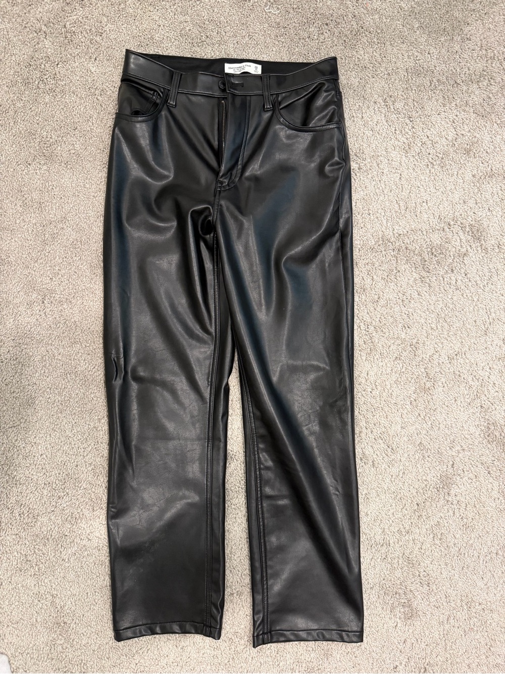 Abercrombie Faux Leather Pants Petite